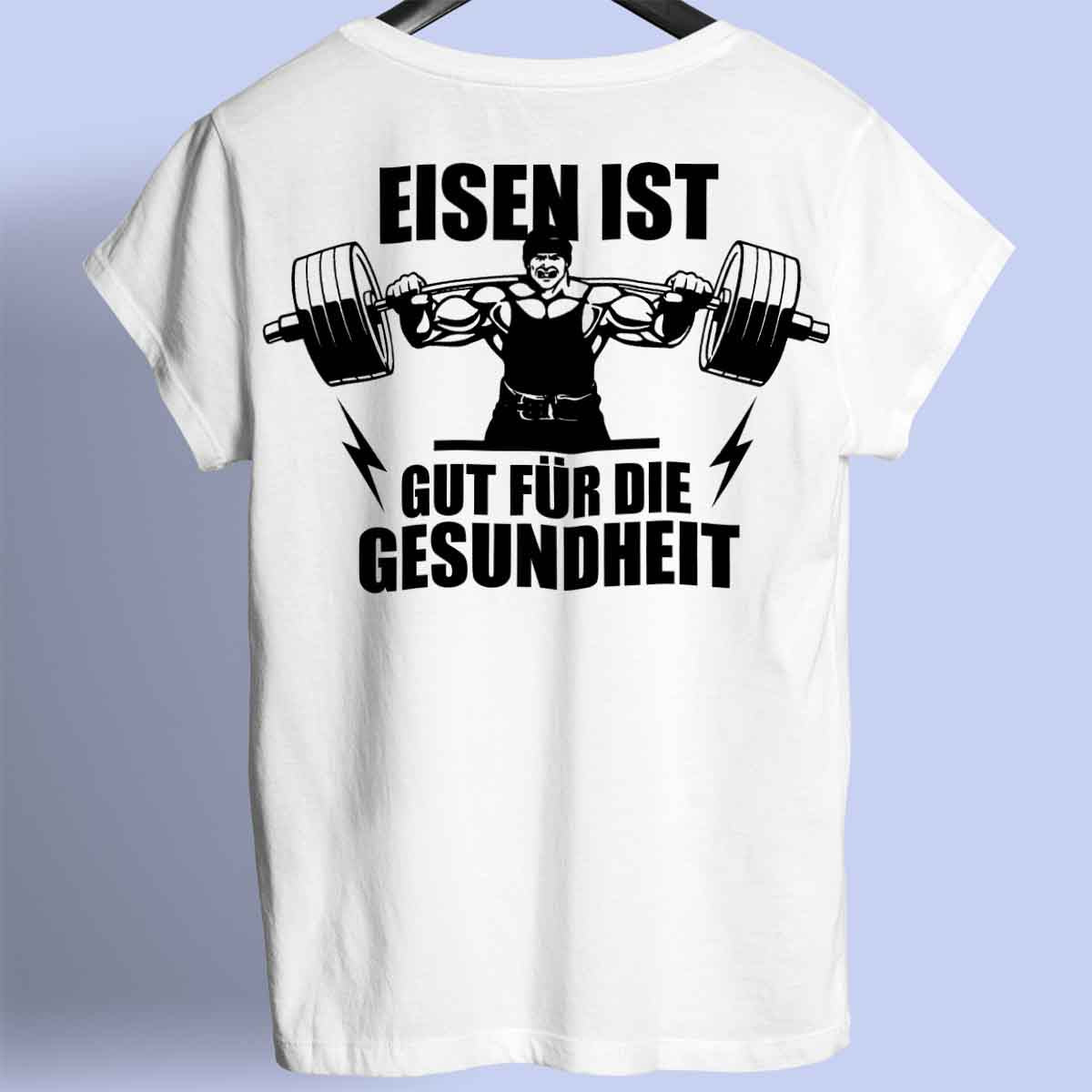 Iron - Camisa Premium Unissex Backprint