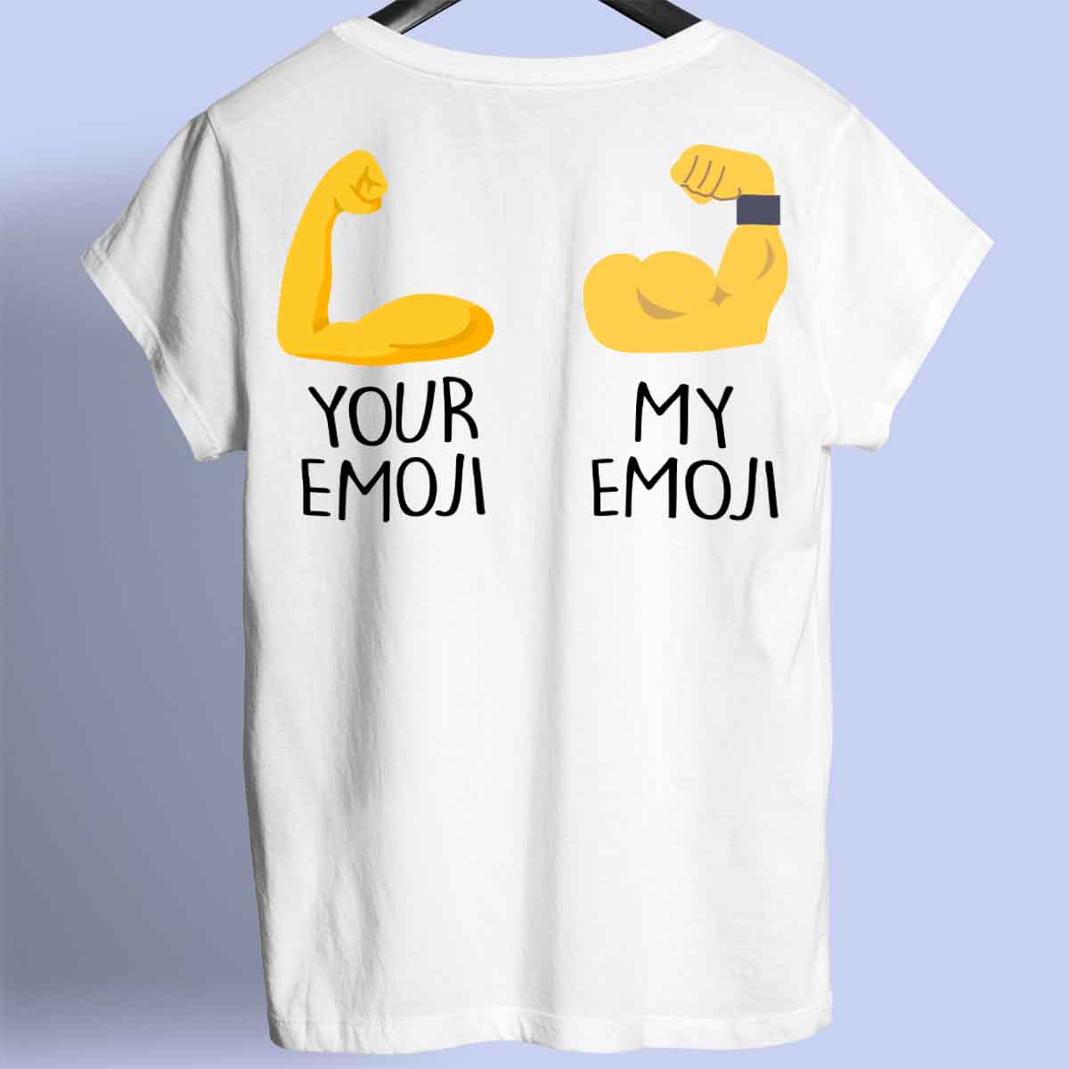 Emoji - Camisa Premium Unissex Costas