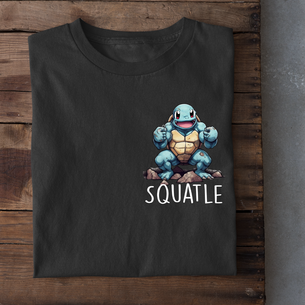 Squatle - Premium Shirt Unisex Frontprint