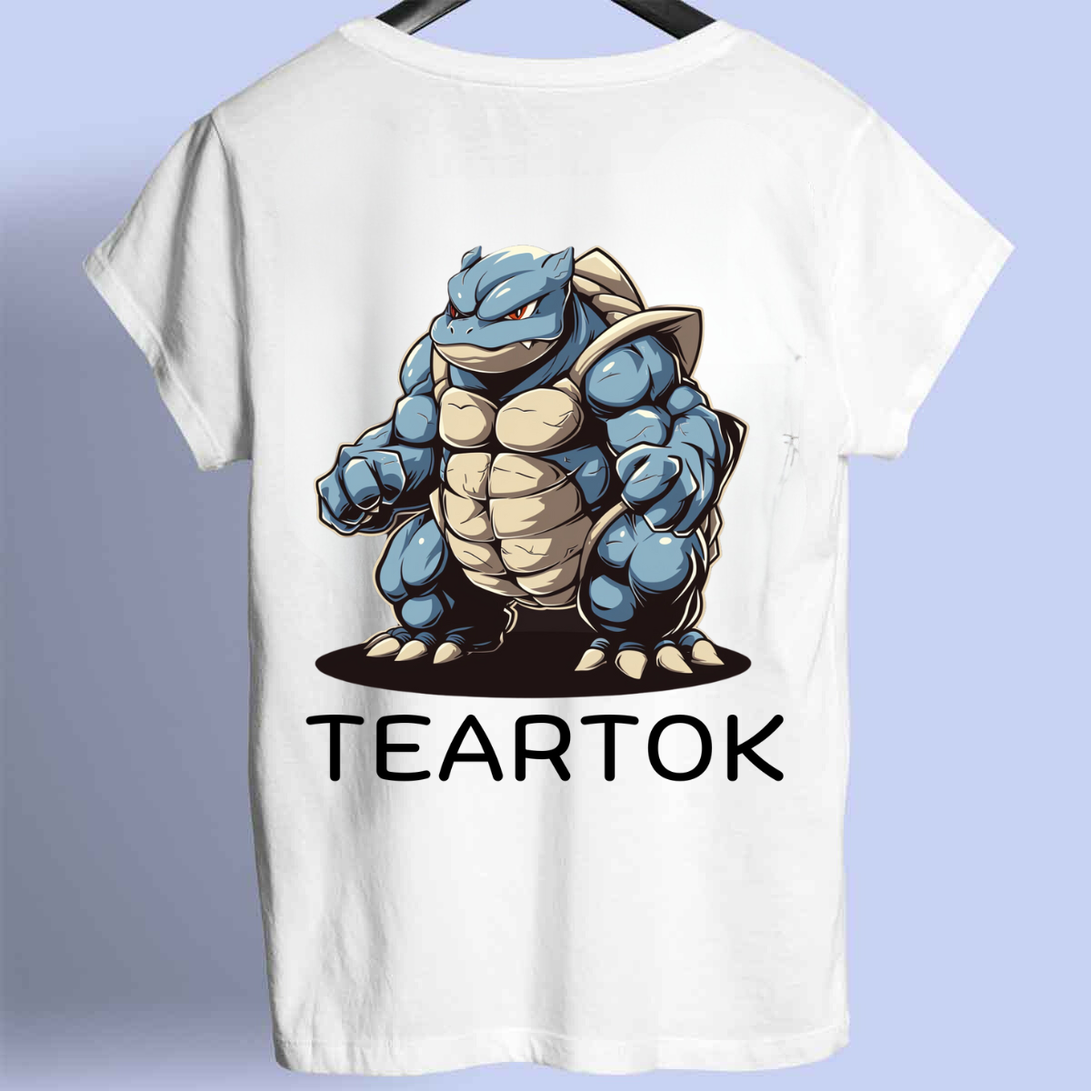 Teartok 1 - Camisa Premium Unissex Backprint