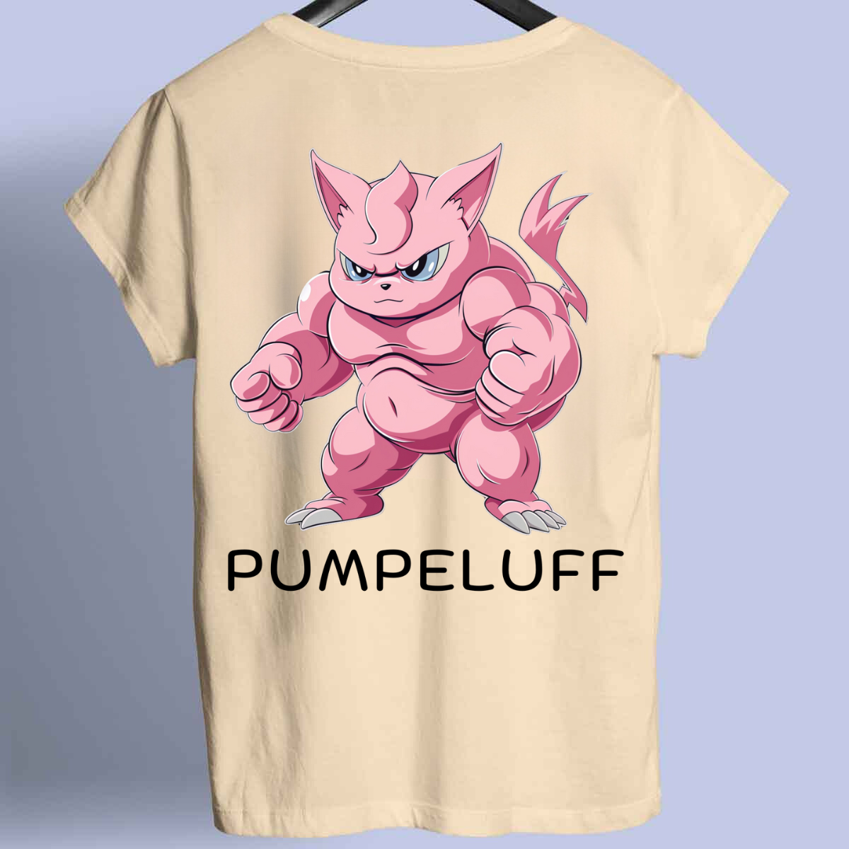 Pumpeluff 1 - Premium Shirt Unisex Backprint