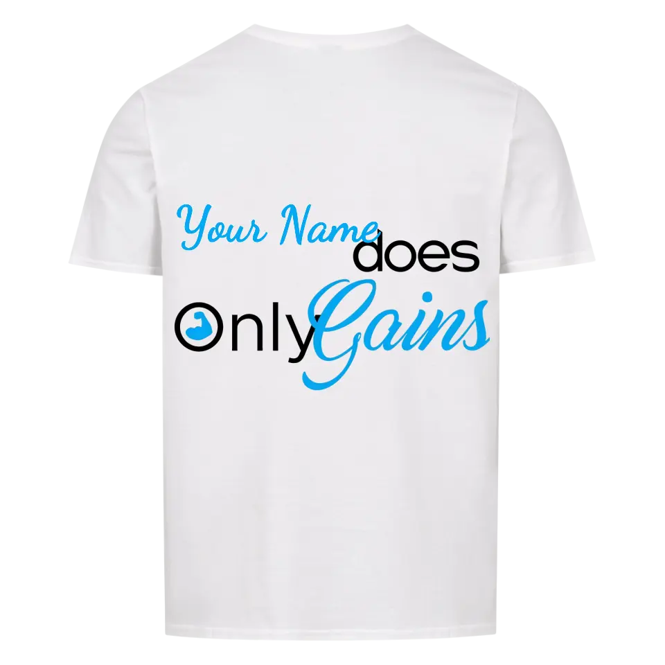 Only Gains - Camisa personalizável