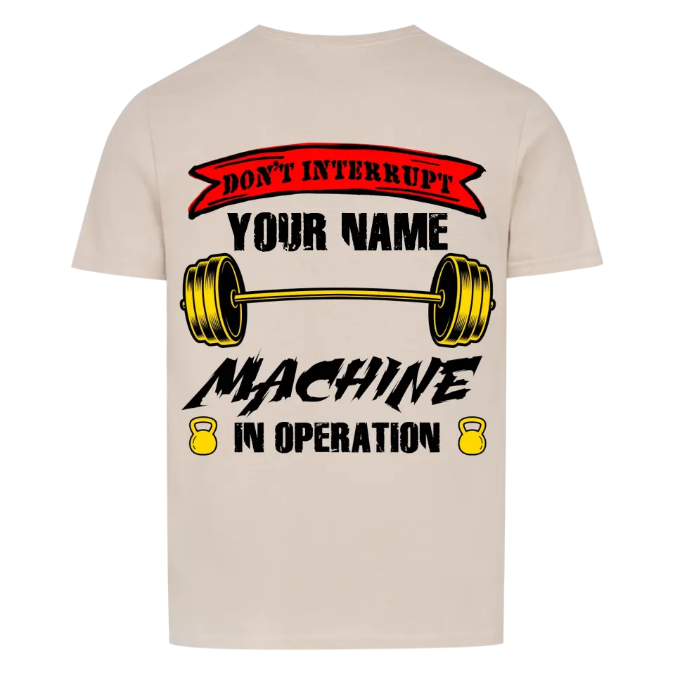 Não interrompa - Camiseta personalizada