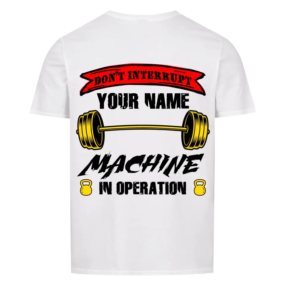 Não interrompa - Camiseta personalizada