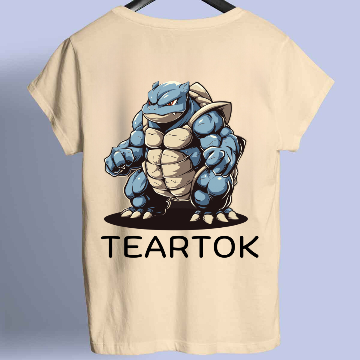 Teartok 1 - Camisa Premium Unissex Backprint