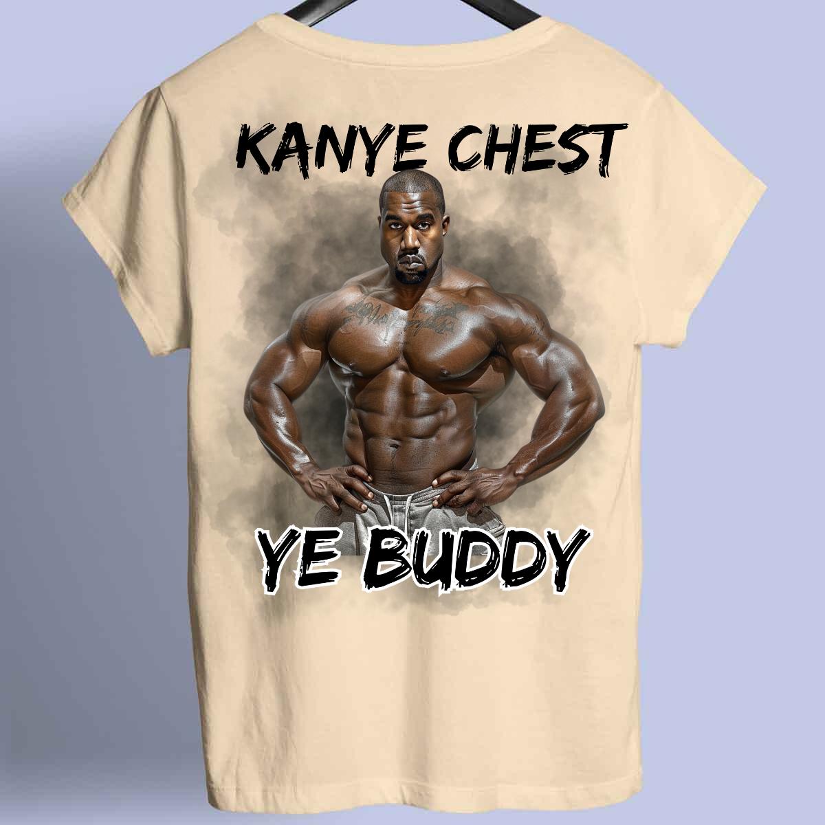 Kanye Chest - Premium Shirt Unisex Backprint