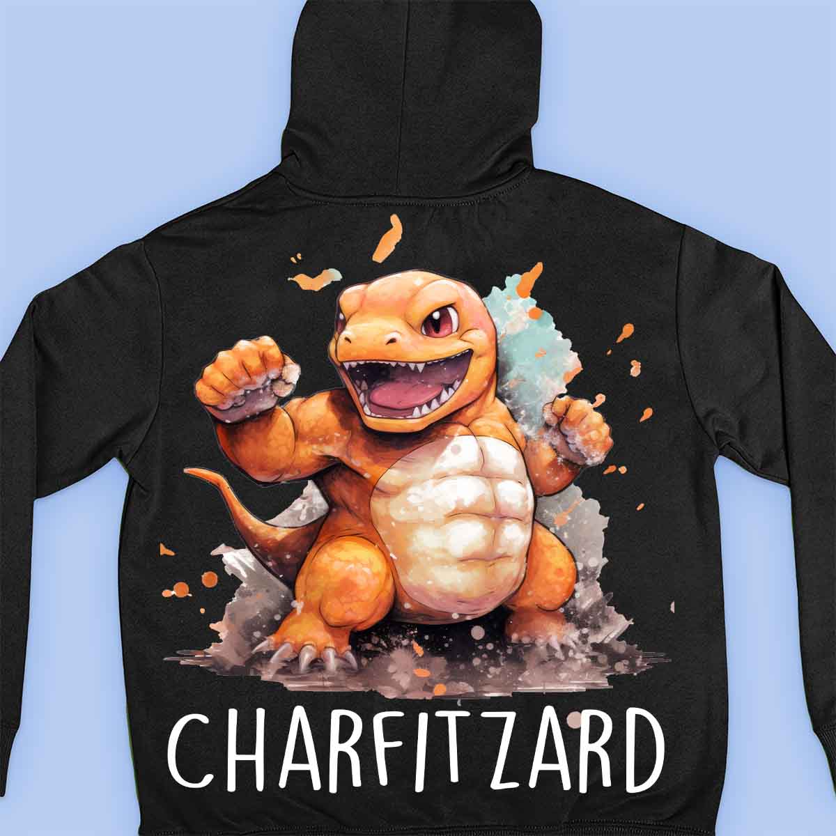 Charfitzard - Premium Hoodie Unisex Backprint