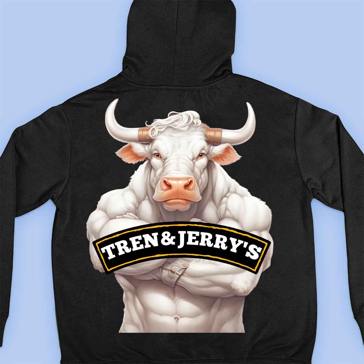 Tren&Jerry's - Moletom Premium Unissex Backprint