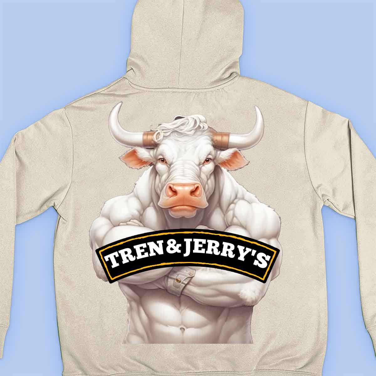 Tren&Jerry's - Moletom Premium Unissex Backprint