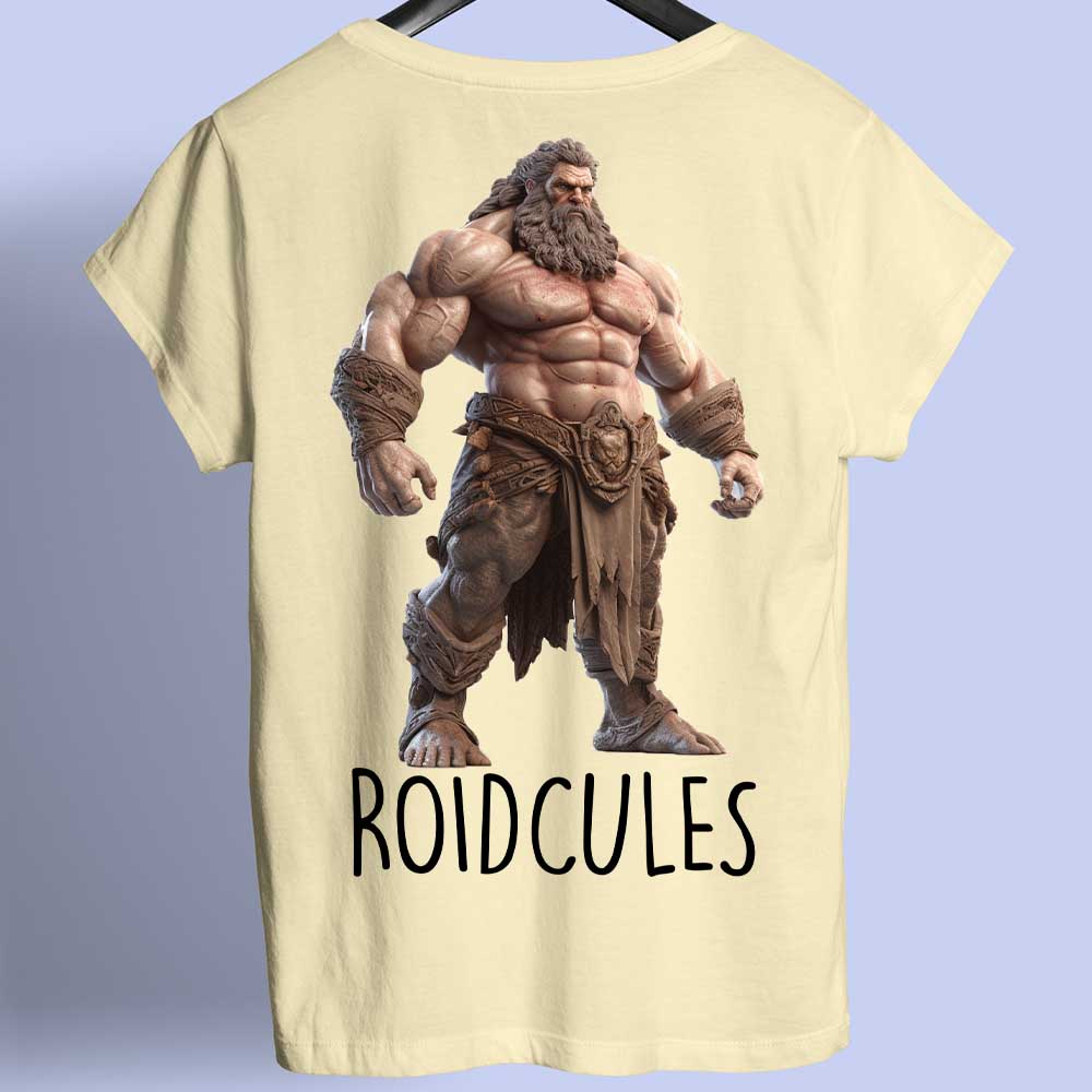 Roidcules - Camiseta estampada nas costas