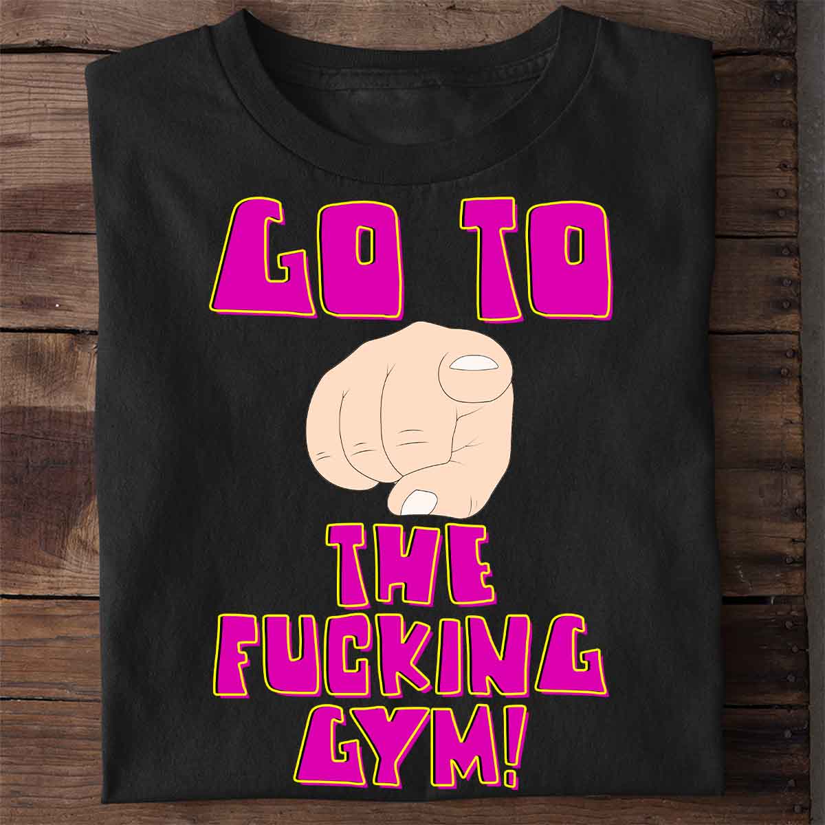 Go Gym - Camisa Premium Unissex