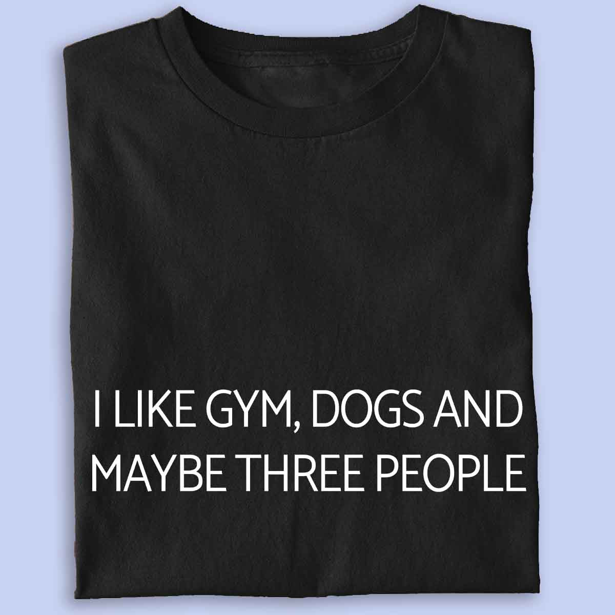 Gym and Dogs - Camisa Premium Unissex