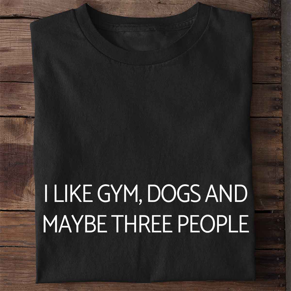 Gym and Dogs - Camisa Premium Unissex