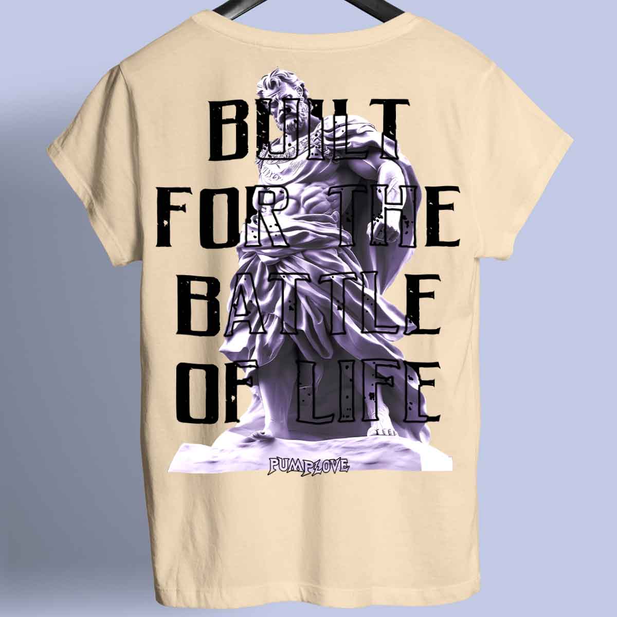 Battle - Camisa Premium Unissex Backprint