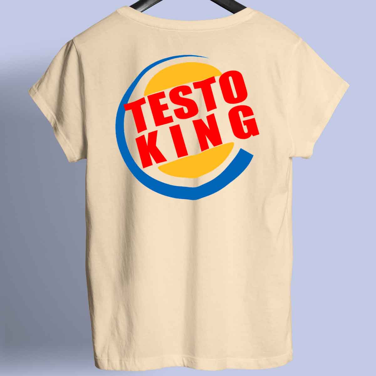 Testo King - Premium Shirt Unisex Backprint