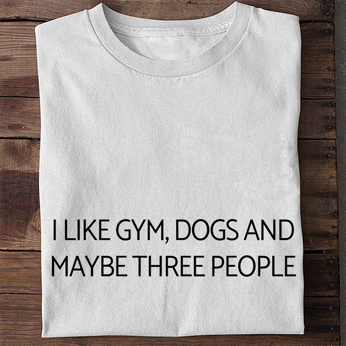 Gym and Dogs - Camisa Premium Unissex