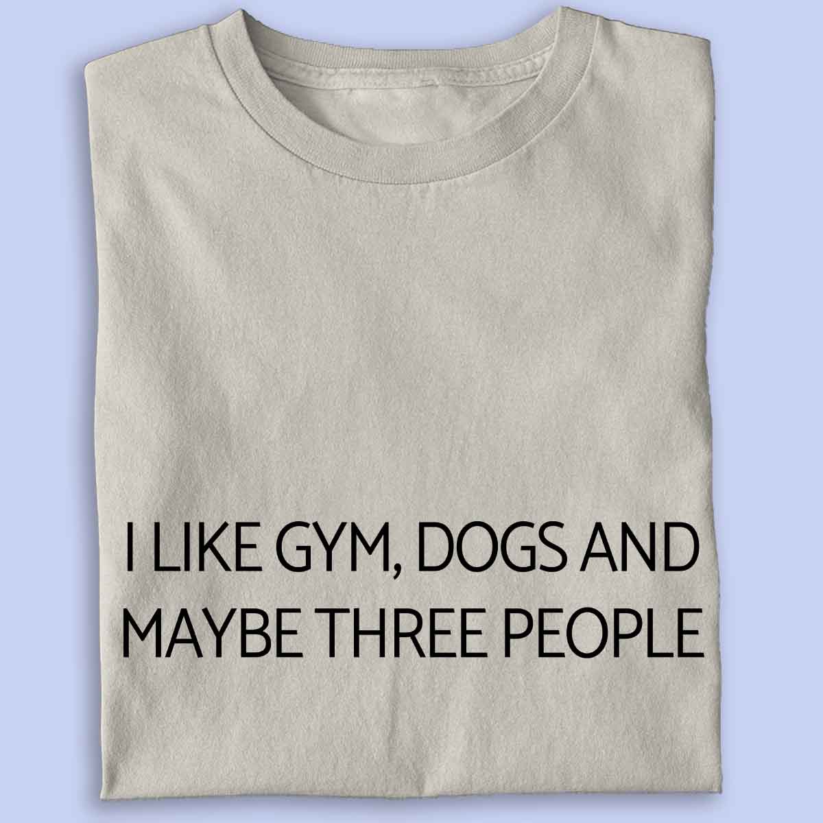 Gym and Dogs - Camisa Premium Unissex