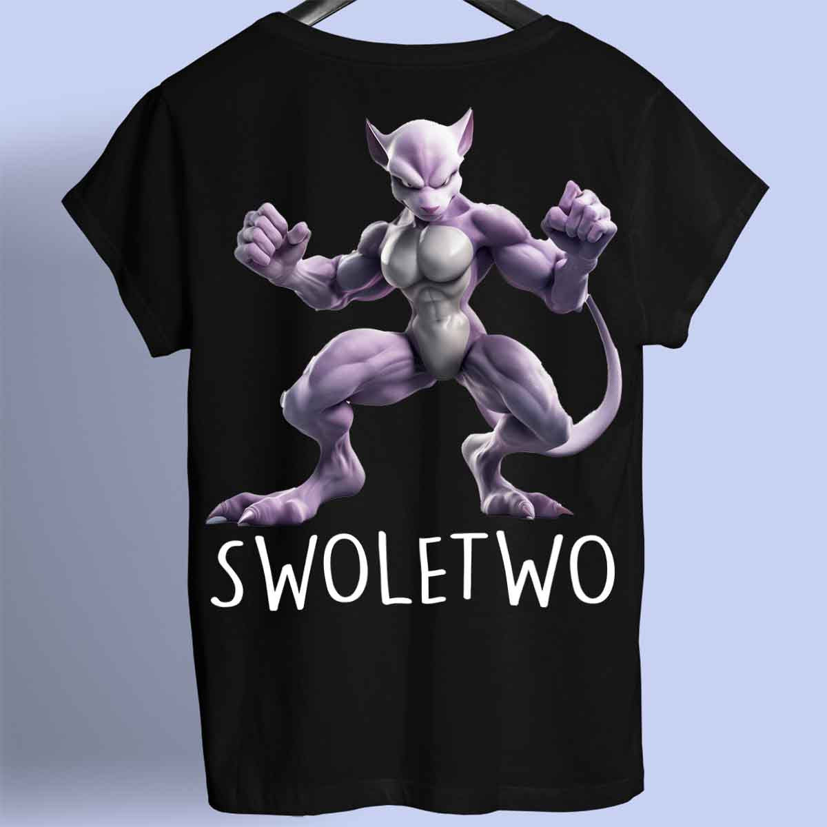 Swoletwo - Camiseta Premium Unissex Backprint