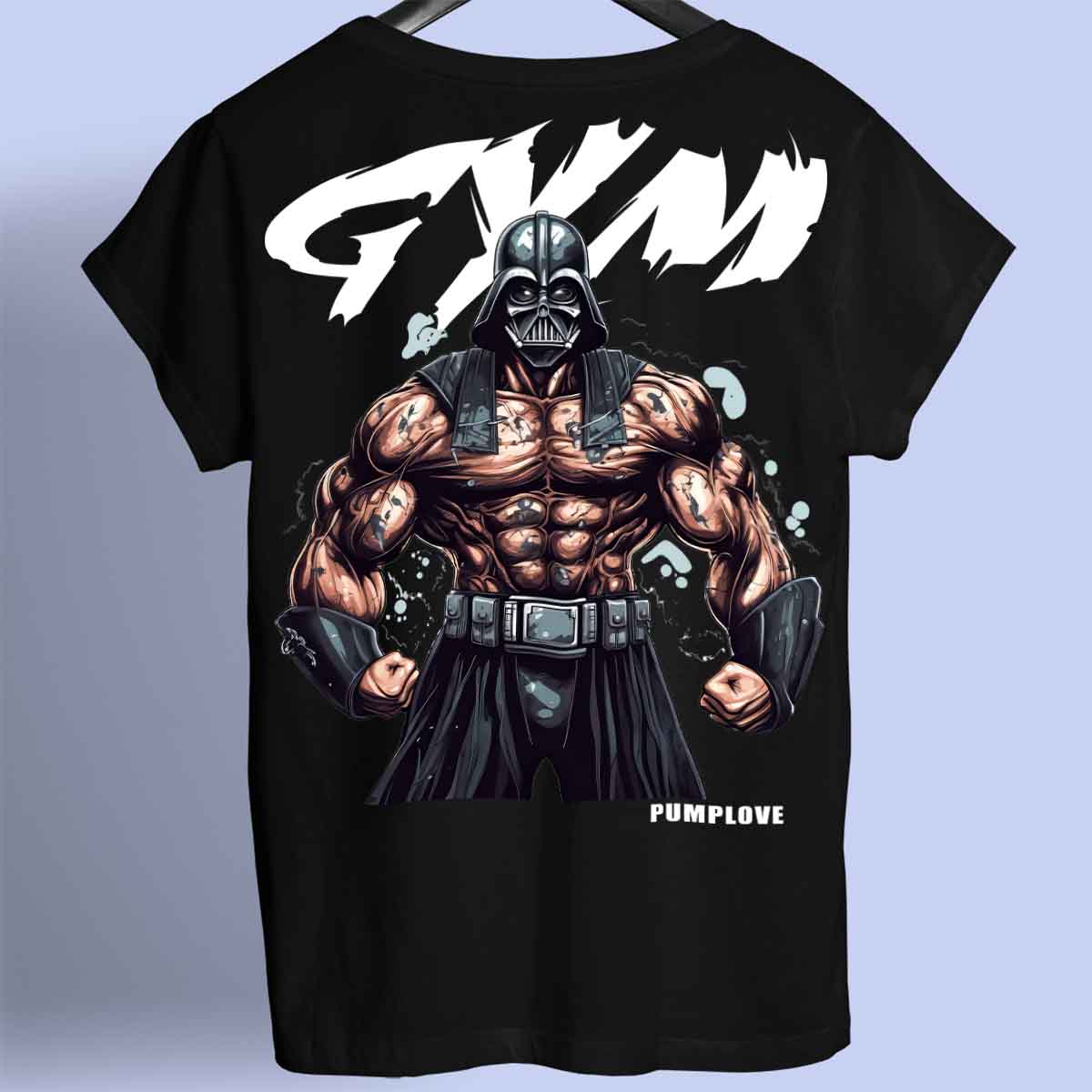 Gym Vader - Camiseta Premium Unissex Backprint