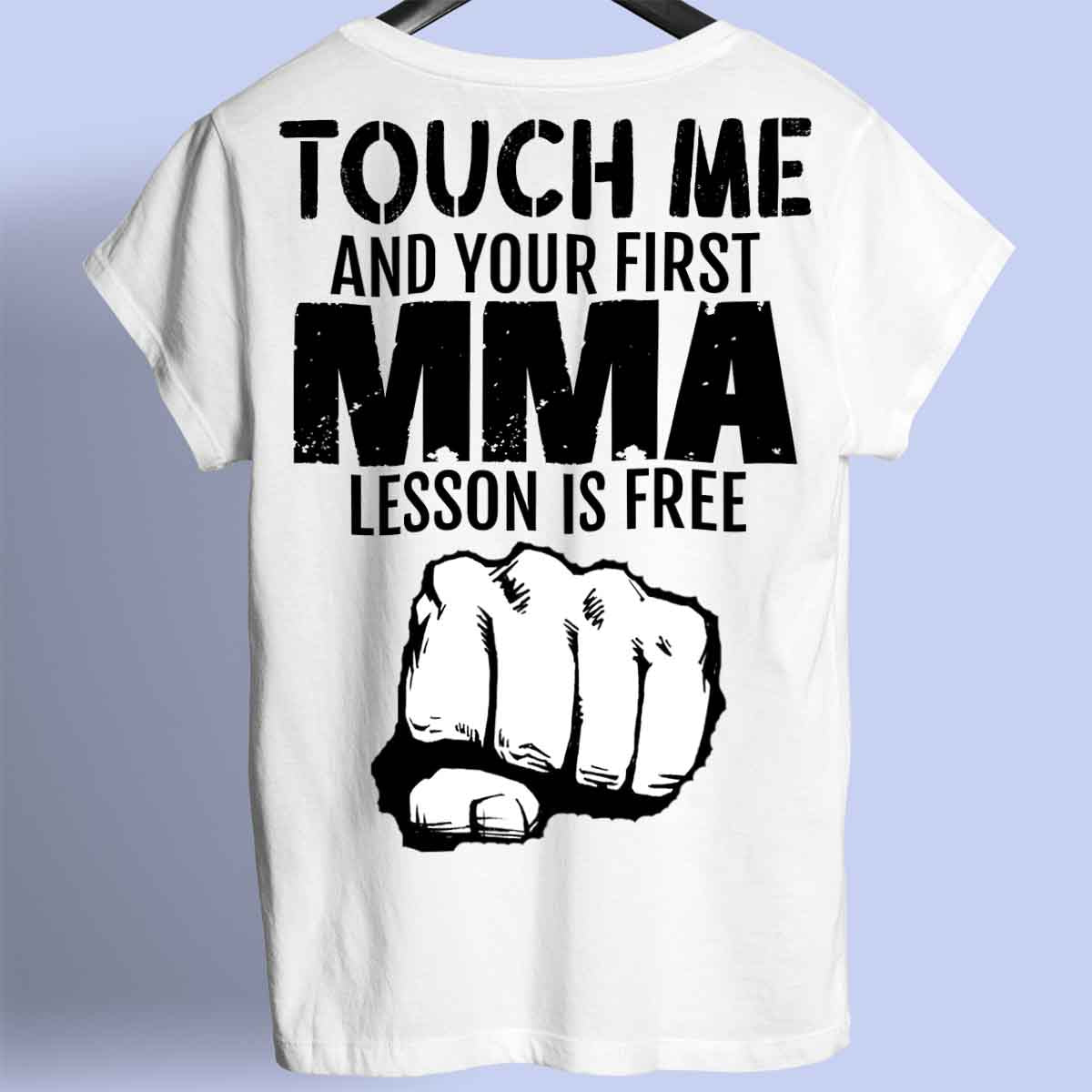 MMA - Camisa Premium Unissex Costas