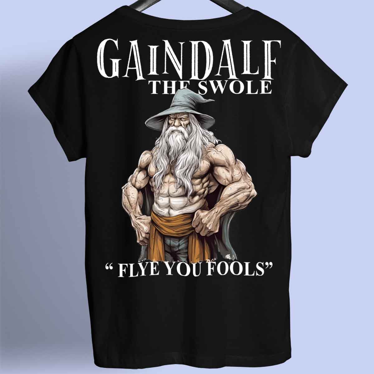 Gaindalf - Camisa Premium Unissex Costas