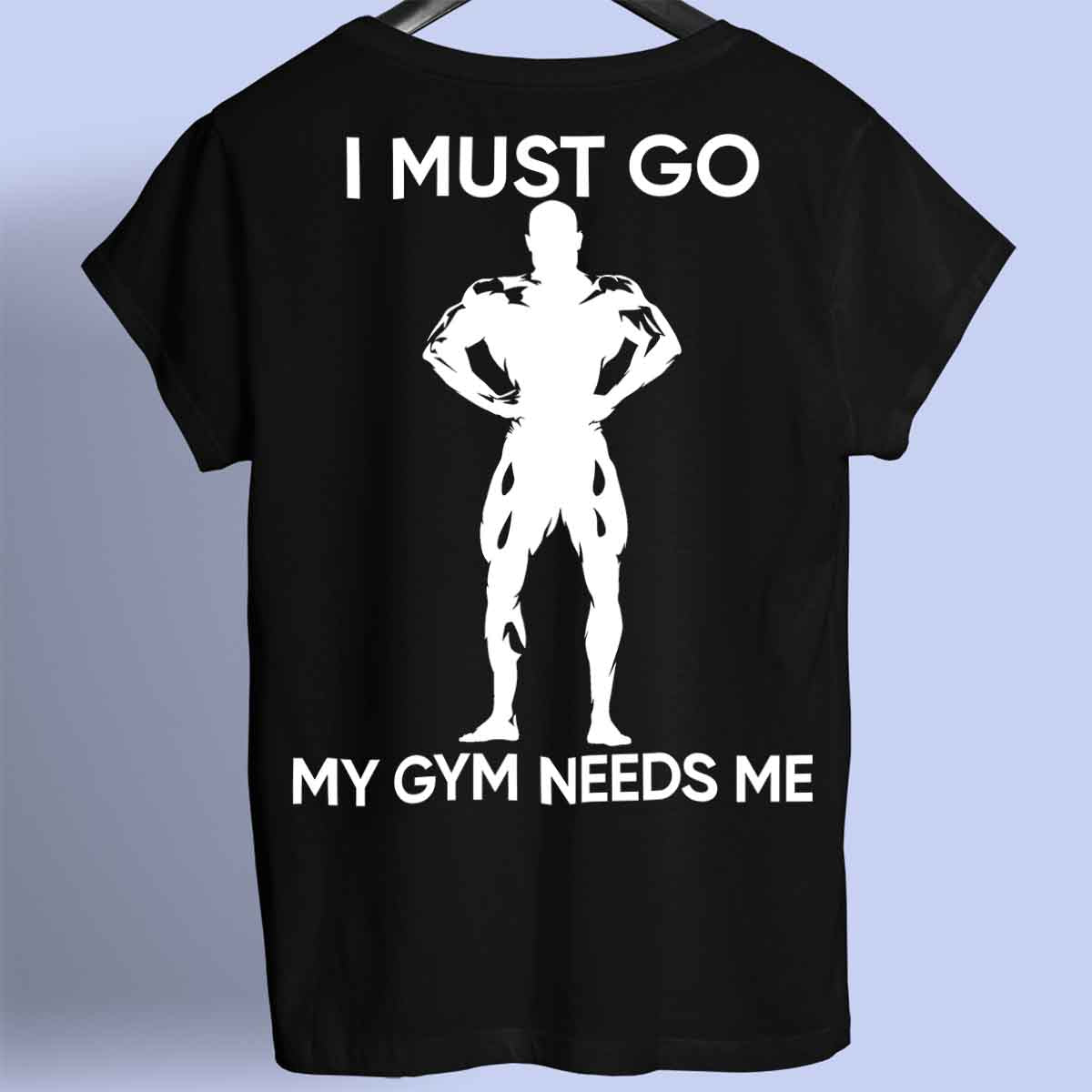 Must Go - Camisa Premium Unissex Backprint