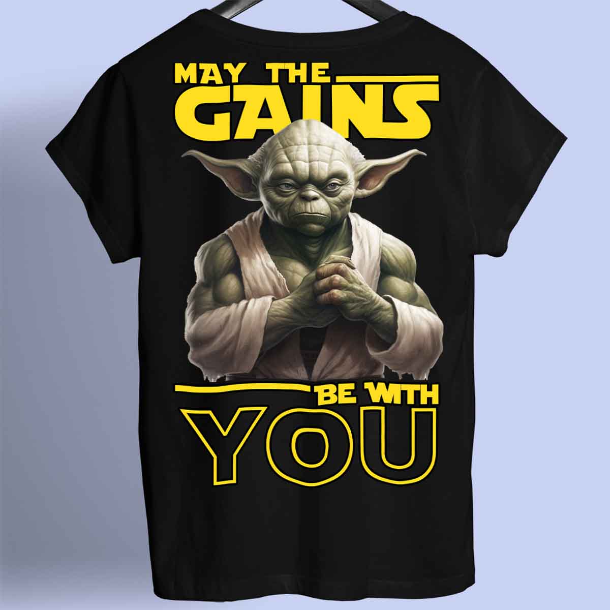 Gains - Camisa Premium Unissex Costas