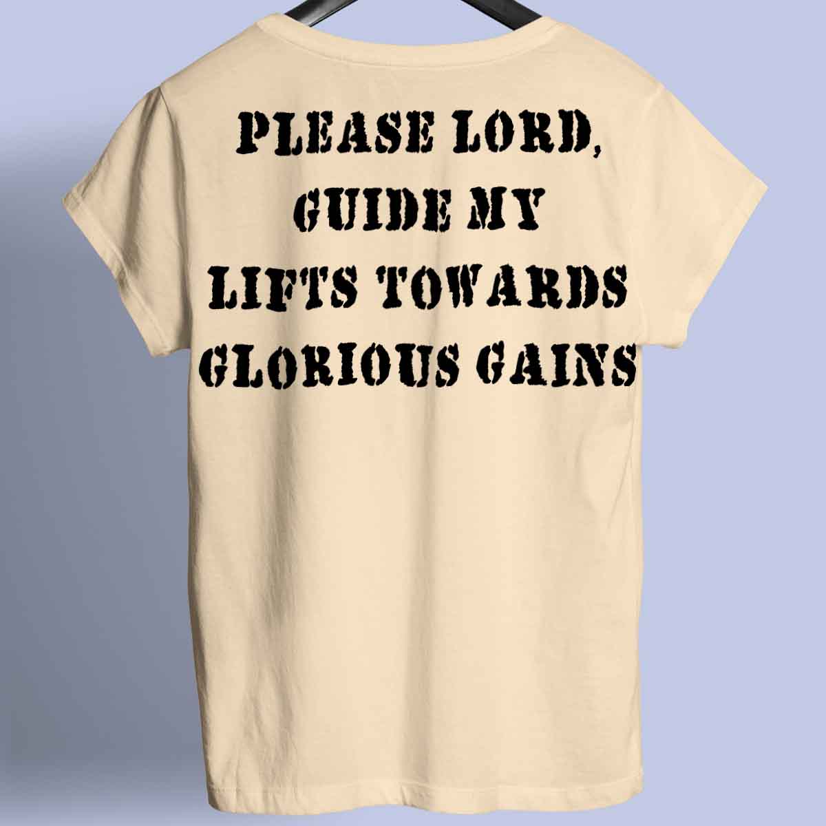 Glorious Gains - Camisa Premium Unissex Backprint