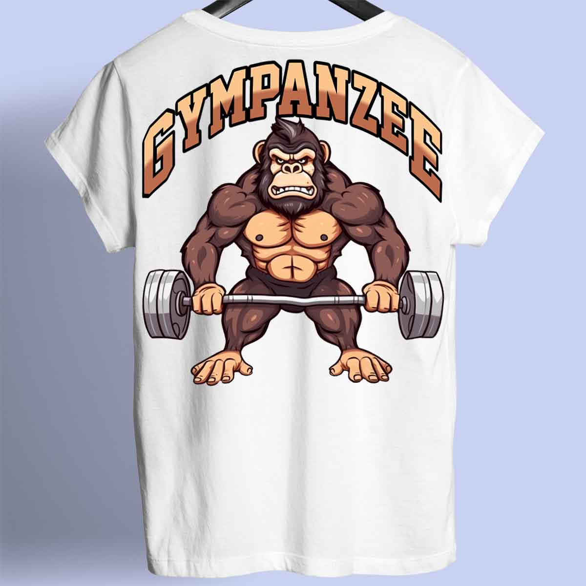 Gympanzee - Camisa Premium Unissex Costas