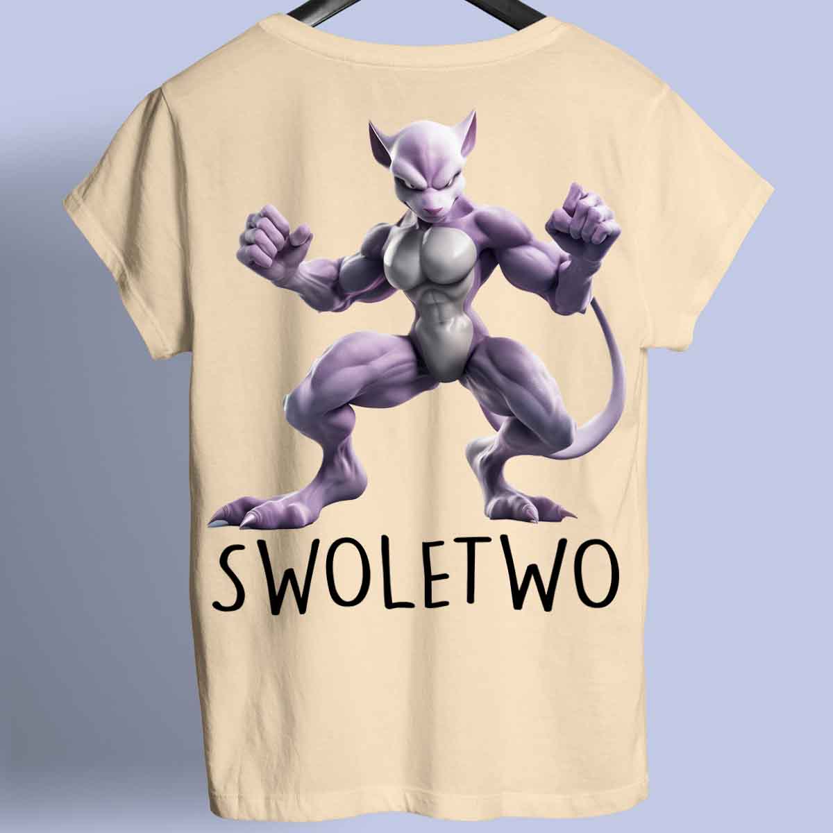 Swoletwo - Camiseta Premium Unissex Backprint