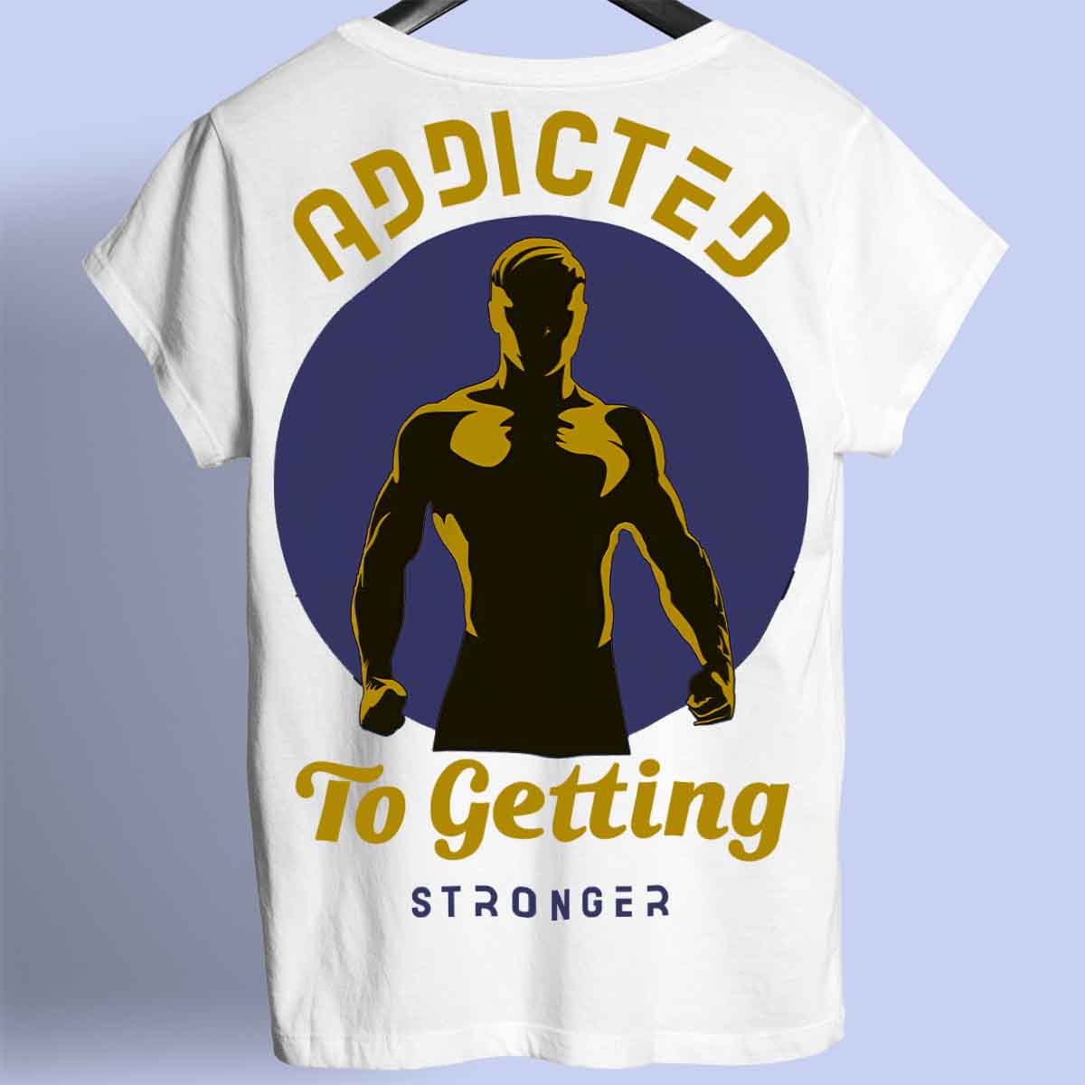 Addicted - Camisa Premium Unissex Backprint