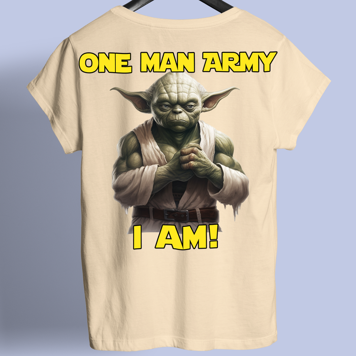 One Man Army - Camisa Premium Unissex Backprint