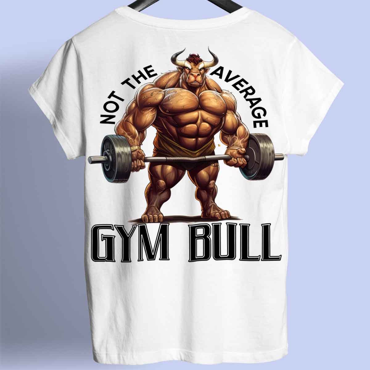 Not The Average - Camiseta Premium Unissex Backprint