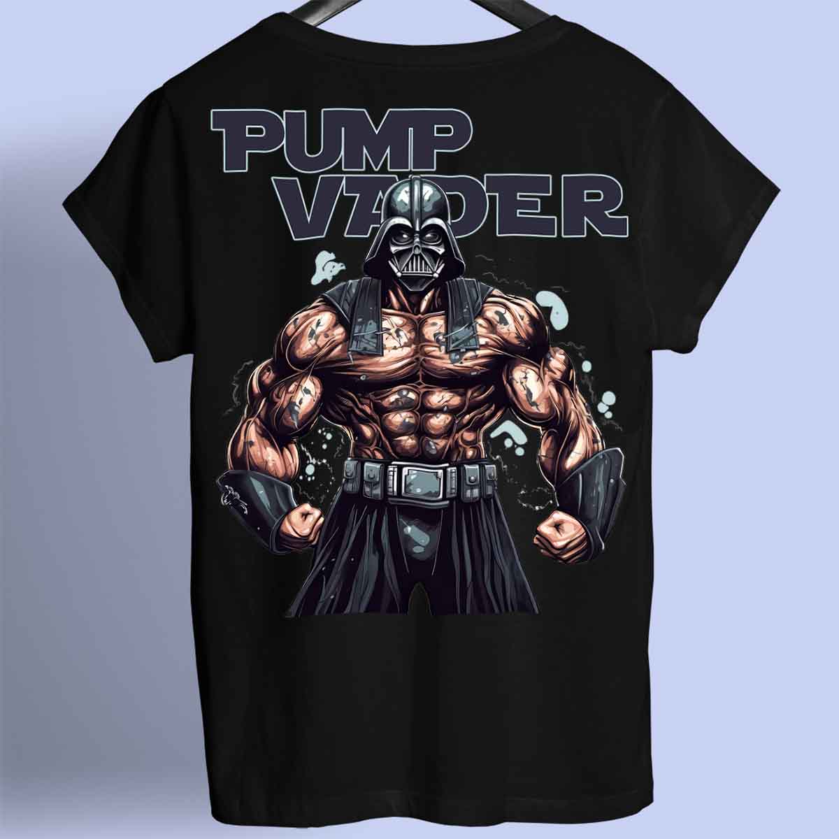 Pump Vader - Camisa Premium Unissex Backprint