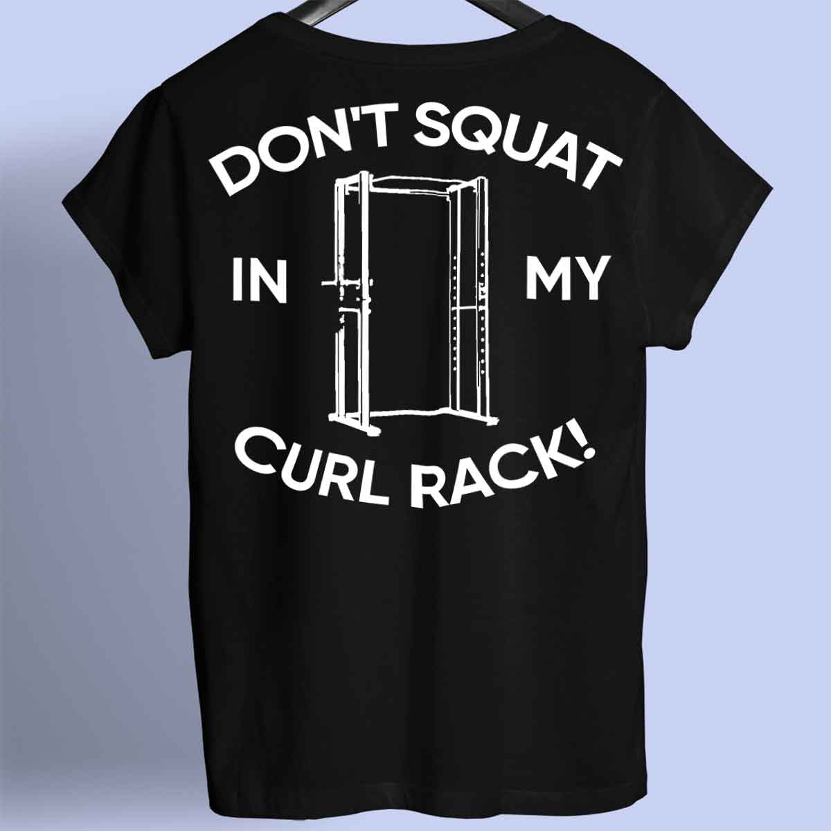 Curl Rack - Camiseta Premium Unissex Backprint