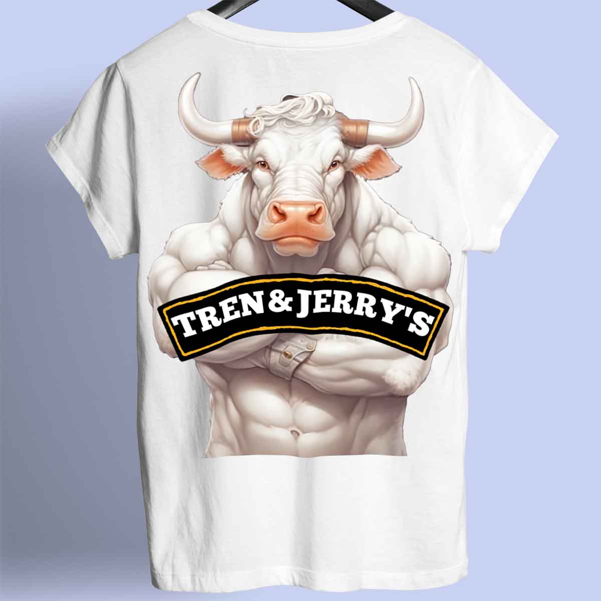 Tren&Jerry's - Camisa Premium Unissex Costas