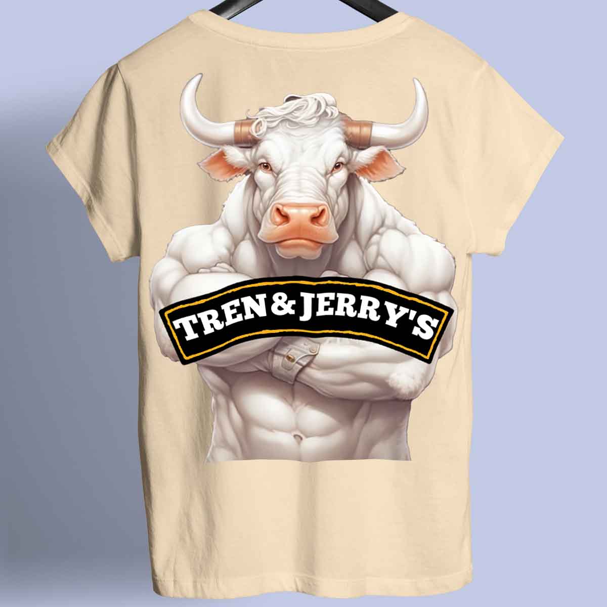 Tren&Jerry's - Camisa Premium Unissex Costas