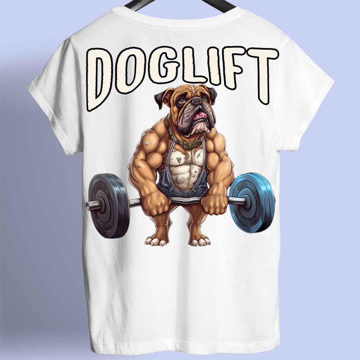 Doglift - Camiseta Premium Unissex Backprint