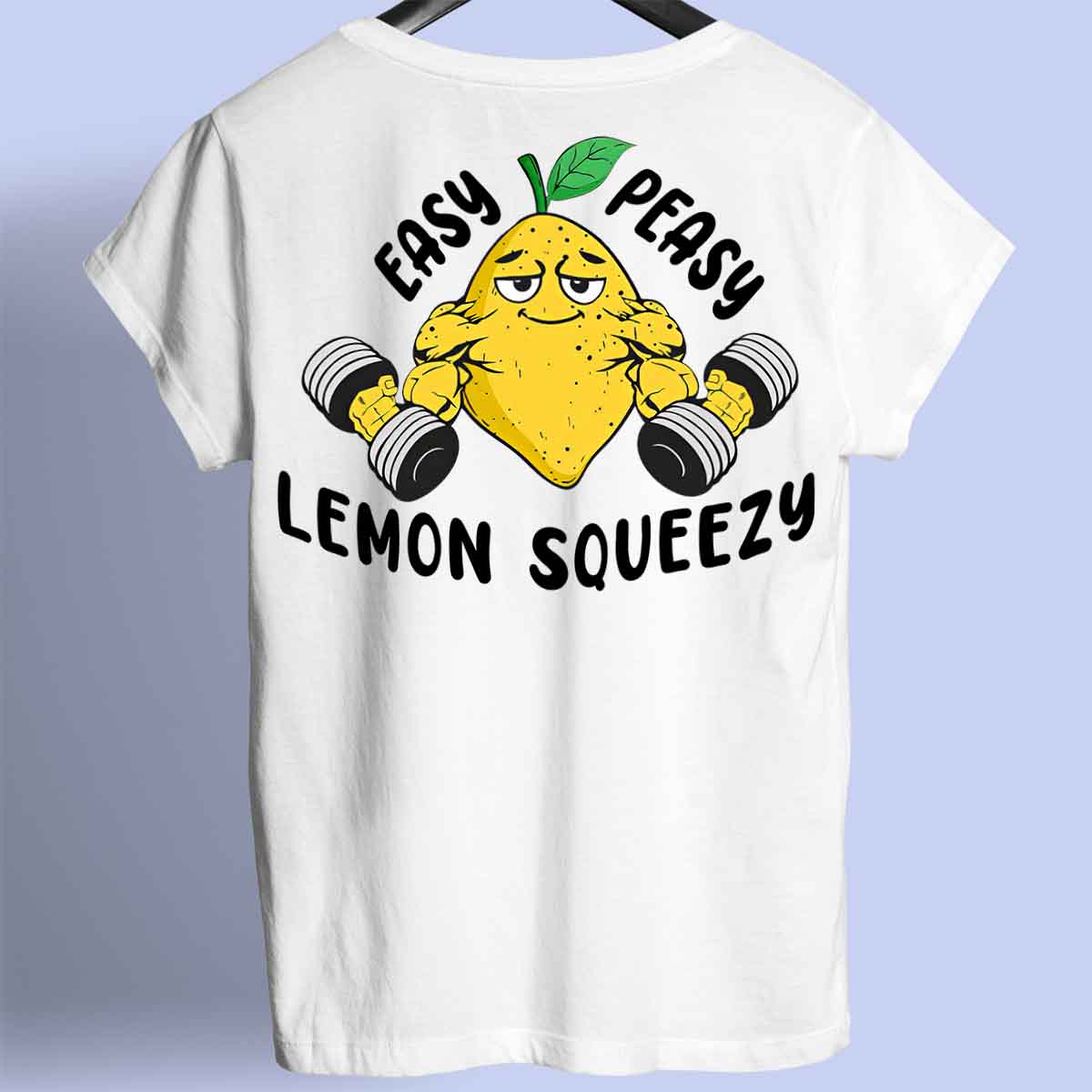 Lemon Squeezy - Camisa Premium Unissex Backprint