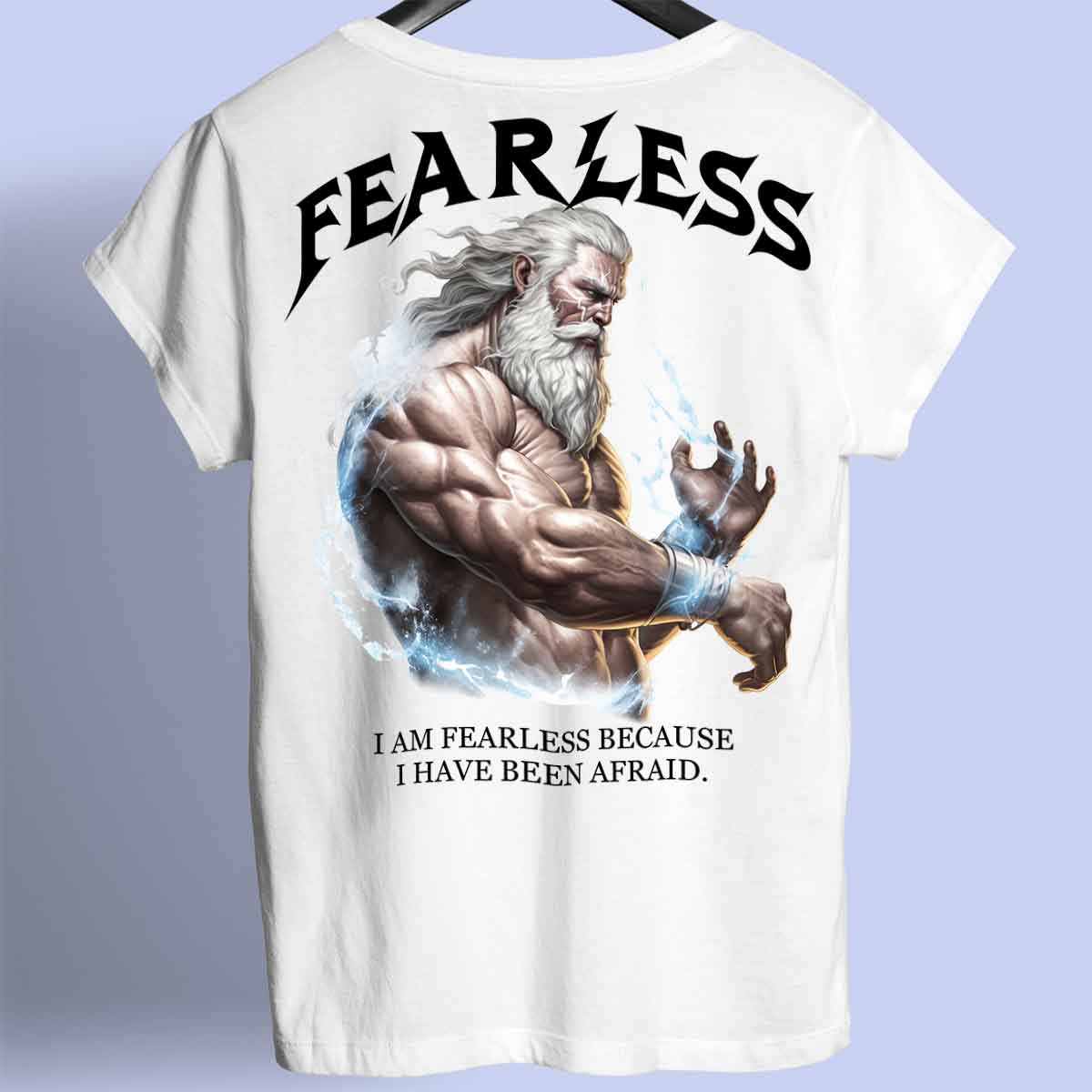 Fearless - Camisa Premium Unissex Backprint