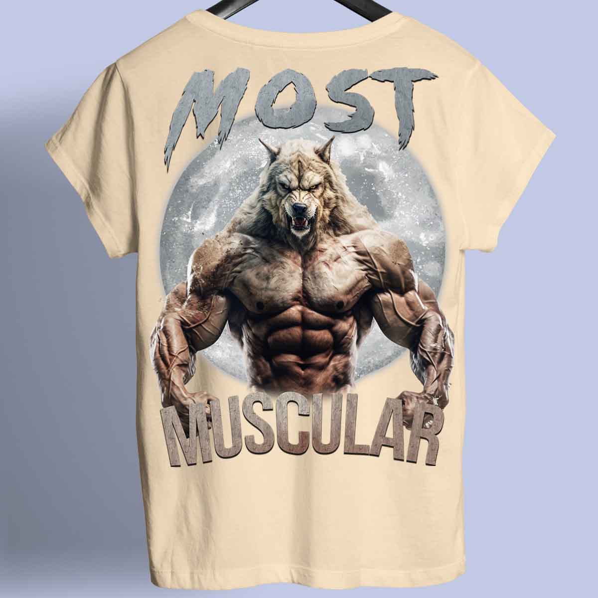 Most Muscular - Camisa Premium Unissex Backprint