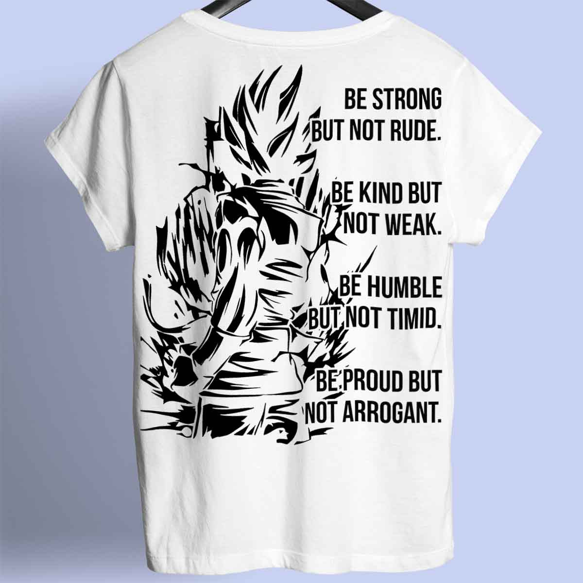 Be Strong 2 - Camiseta Premium Unissex Backprint