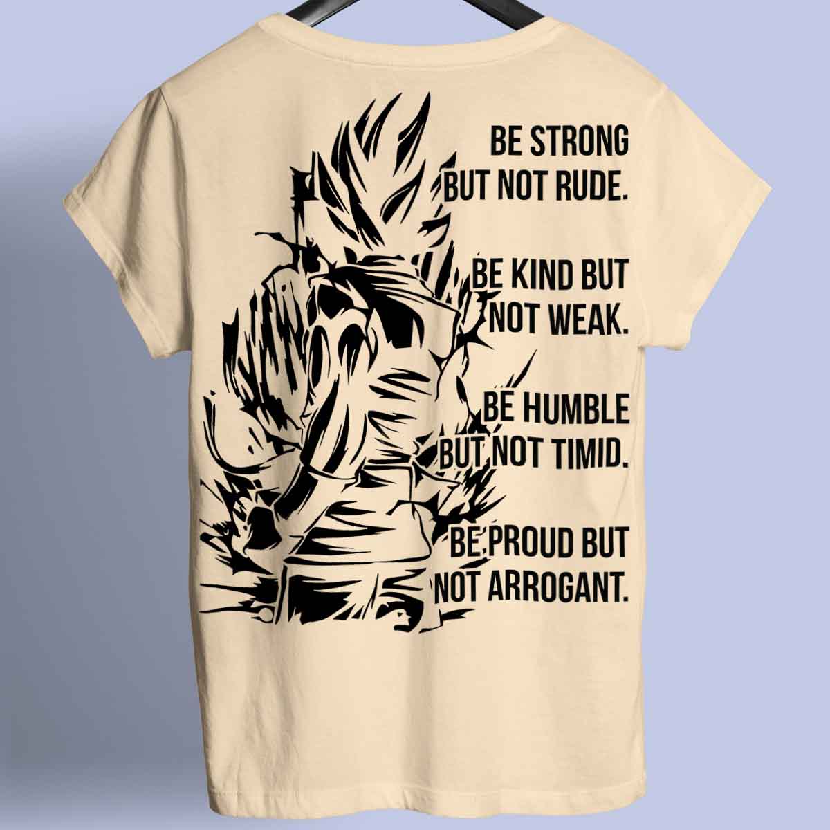 Be Strong 2 - Camiseta Premium Unissex Backprint