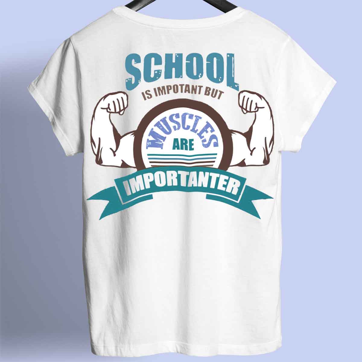 Importanter - Camiseta Premium Unissex Backprint