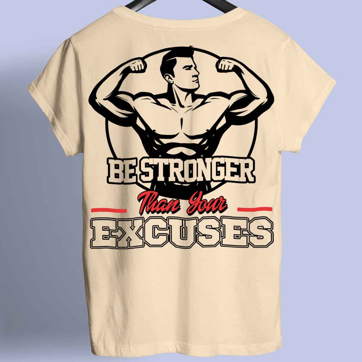 Be Stronger - Camisa Premium Unissex Backprint