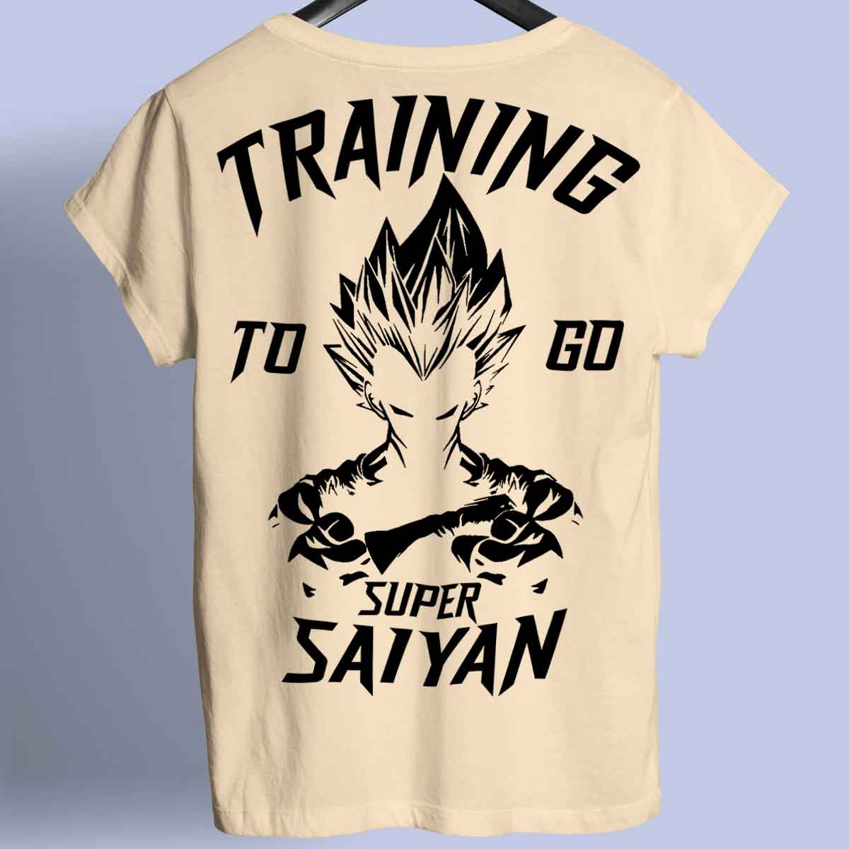 Super Saiyan - Camiseta Premium Unissex Backprint