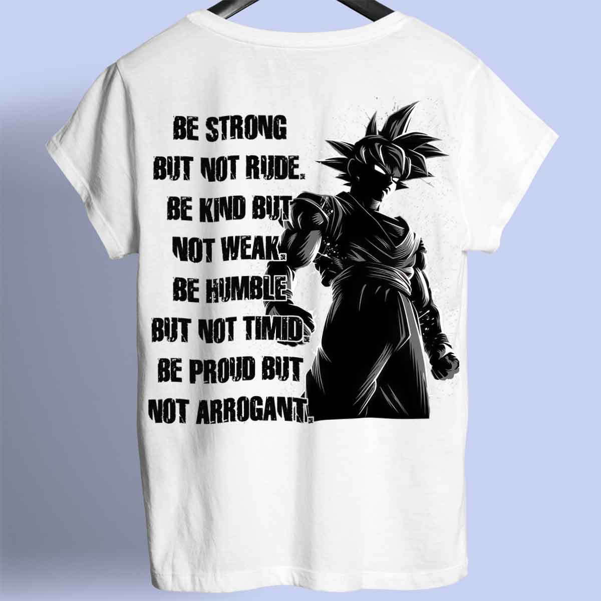 Be Strong - Camiseta Premium Unissex Backprint