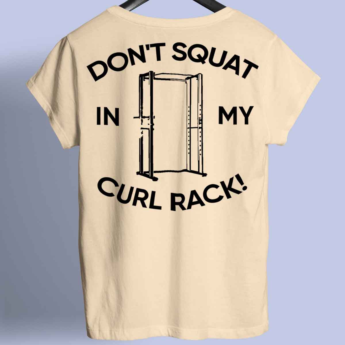 Curl Rack - Camiseta Premium Unissex Backprint