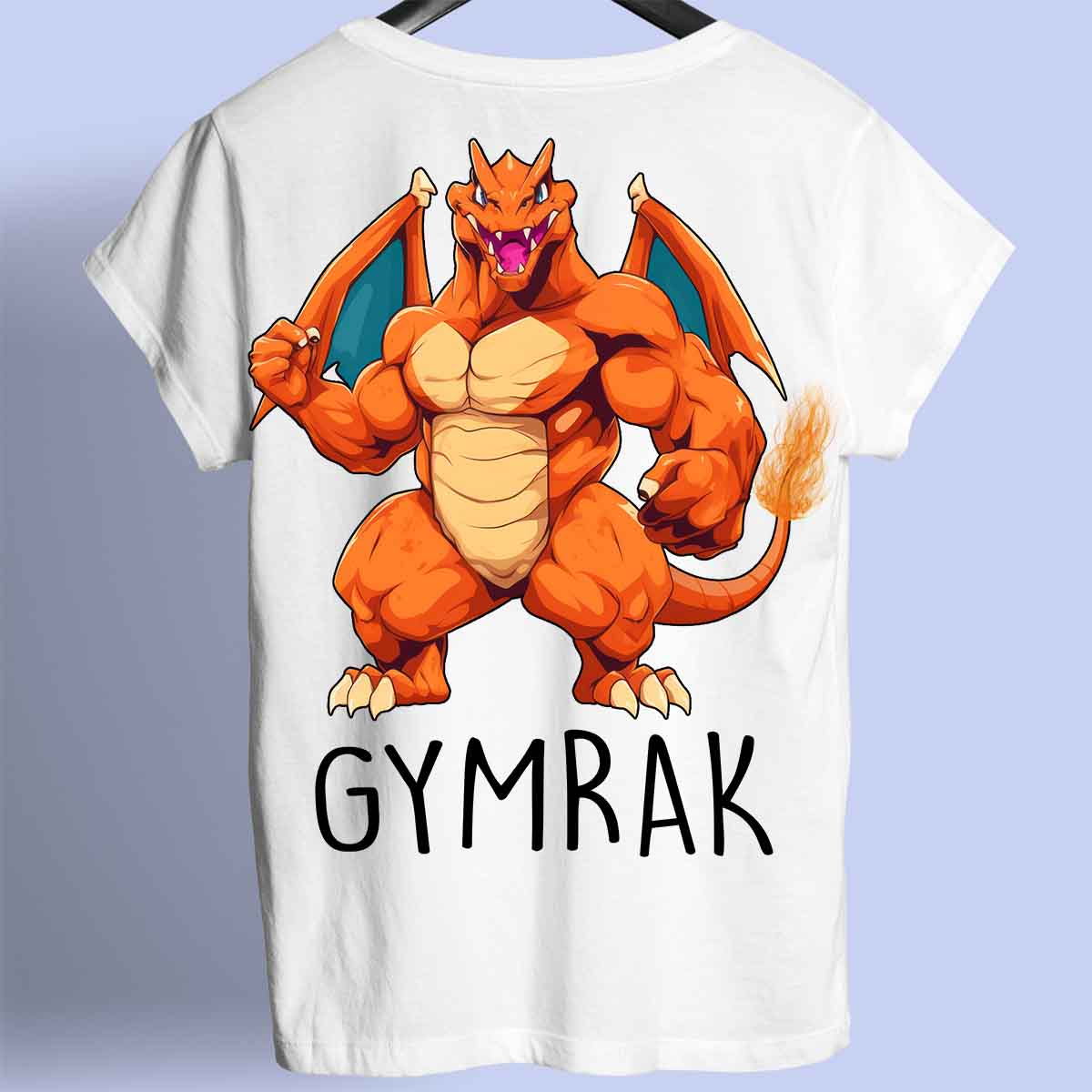 Gymrak - Camiseta Premium Unissex Backprint