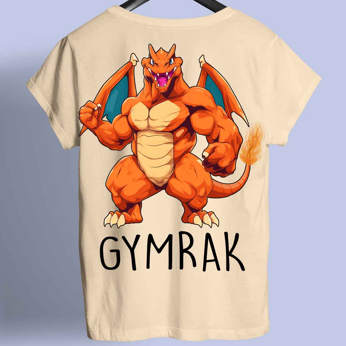 Gymrak - Camiseta Premium Unissex Backprint